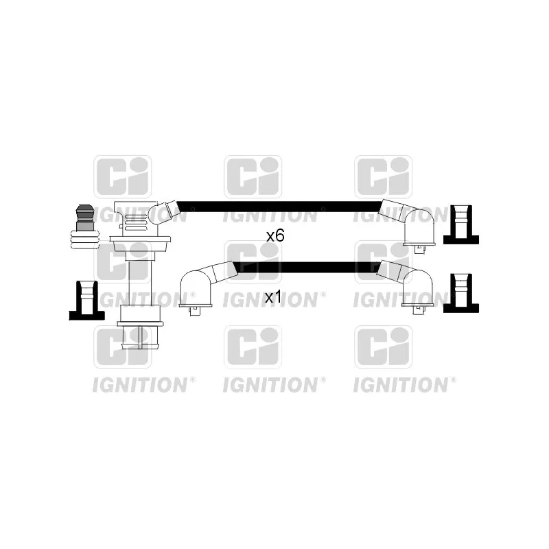 Kit de câbles d'allumage QUINTON HAZELL XC1058