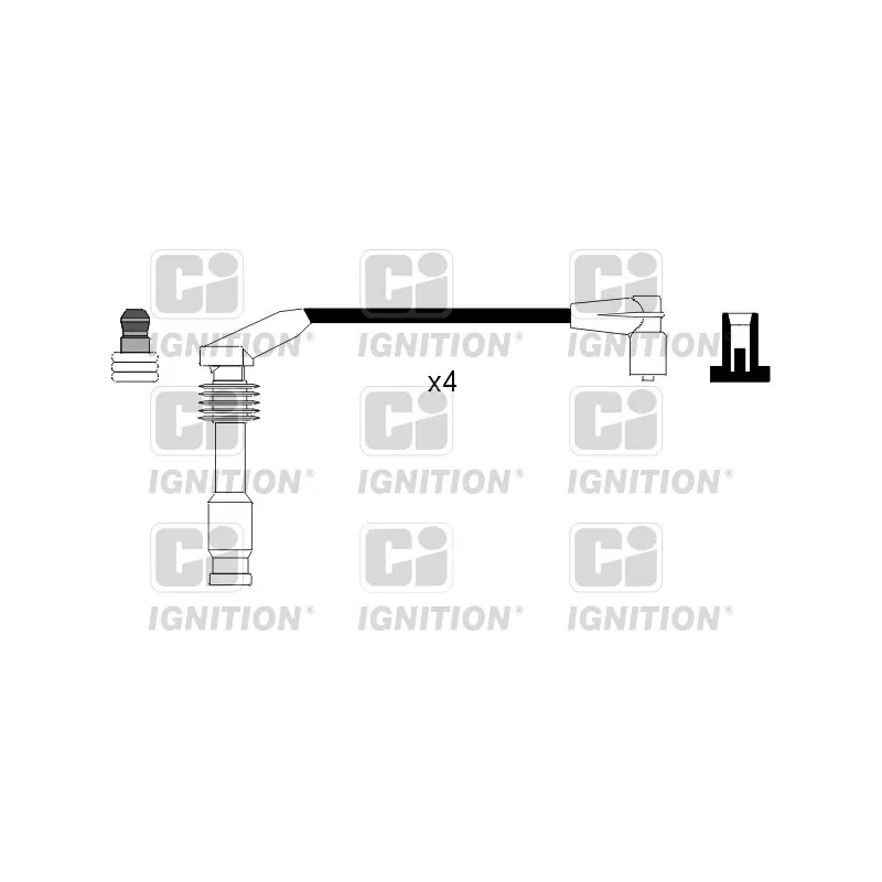 Kit de câbles d'allumage QUINTON HAZELL XC1066