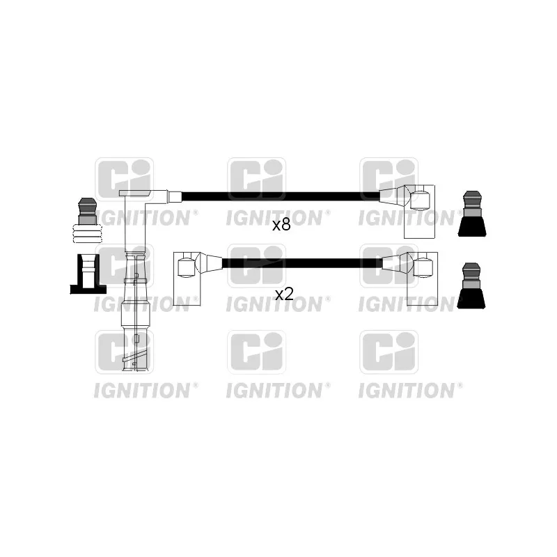Kit de câbles d'allumage QUINTON HAZELL XC1078