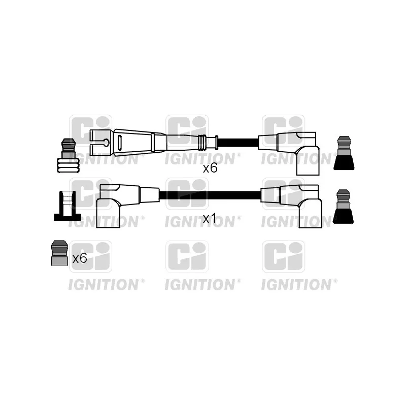 Kit de câbles d'allumage QUINTON HAZELL XC1106