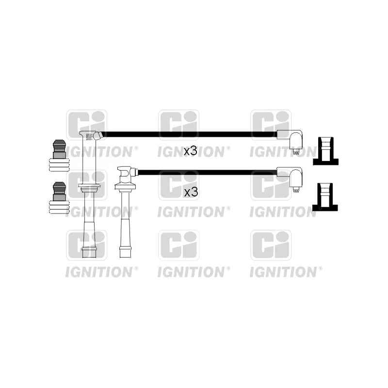 Kit de câbles d'allumage QUINTON HAZELL XC1115