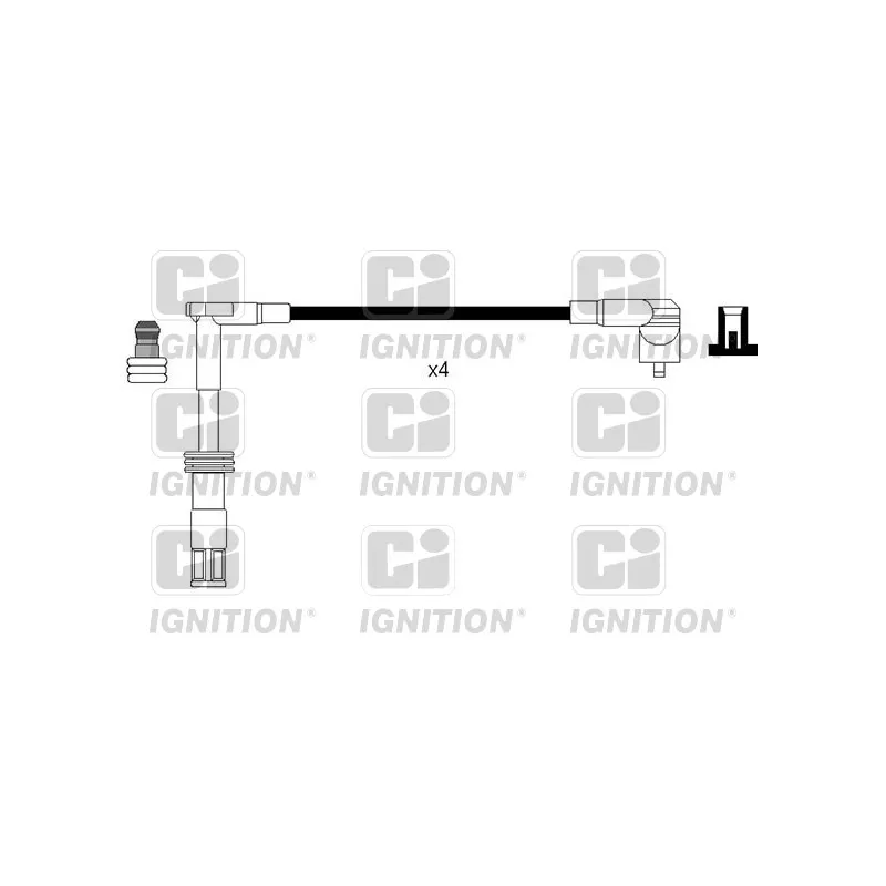 Kit de câbles d'allumage QUINTON HAZELL XC1121