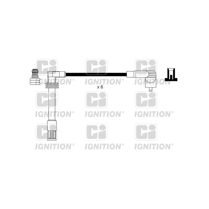 Kit de câbles d'allumage QUINTON HAZELL XC1122