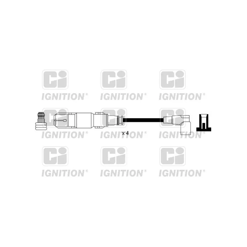 Kit de câbles d'allumage QUINTON HAZELL XC1124