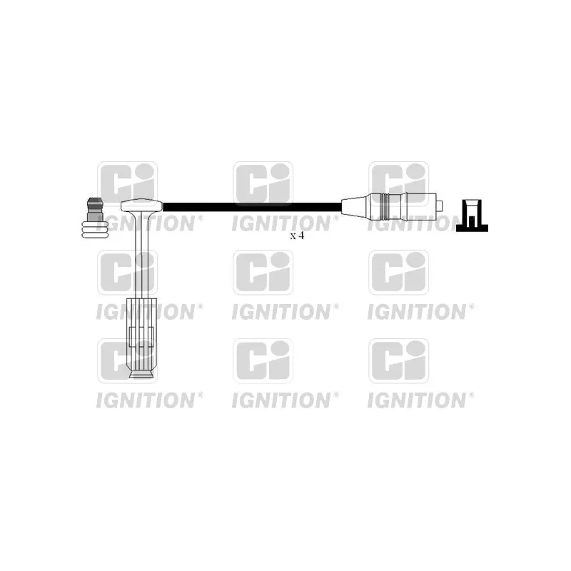 Kit de câbles d'allumage QUINTON HAZELL XC1136