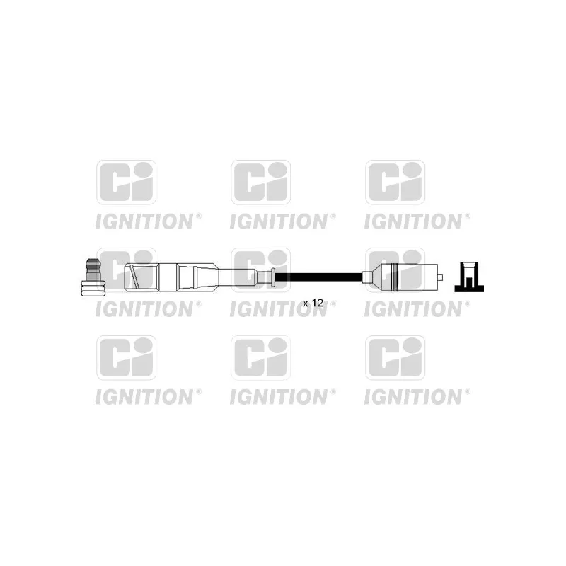 Kit de câbles d'allumage QUINTON HAZELL XC1137