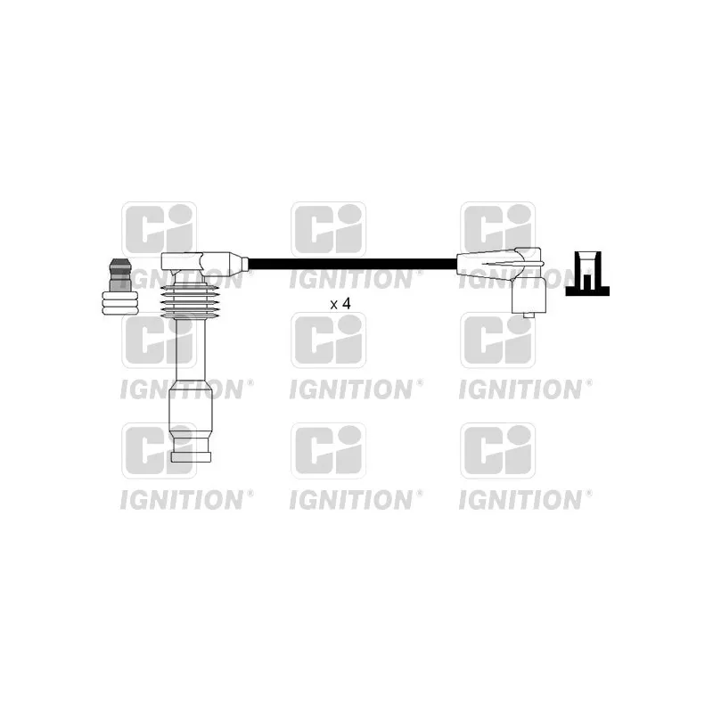 Kit de câbles d'allumage QUINTON HAZELL XC1138