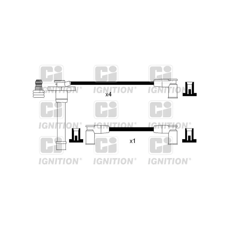 Kit de câbles d'allumage QUINTON HAZELL XC1146