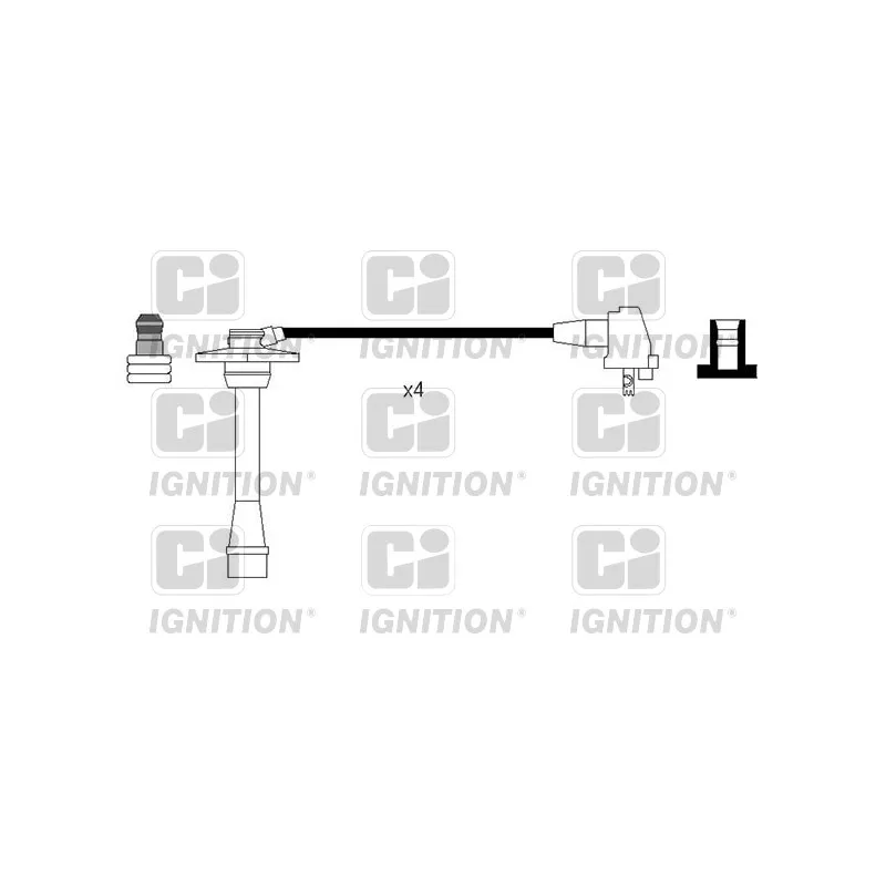 Kit de câbles d'allumage QUINTON HAZELL XC1148