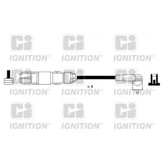 Kit de câbles d'allumage QUINTON HAZELL XC1162