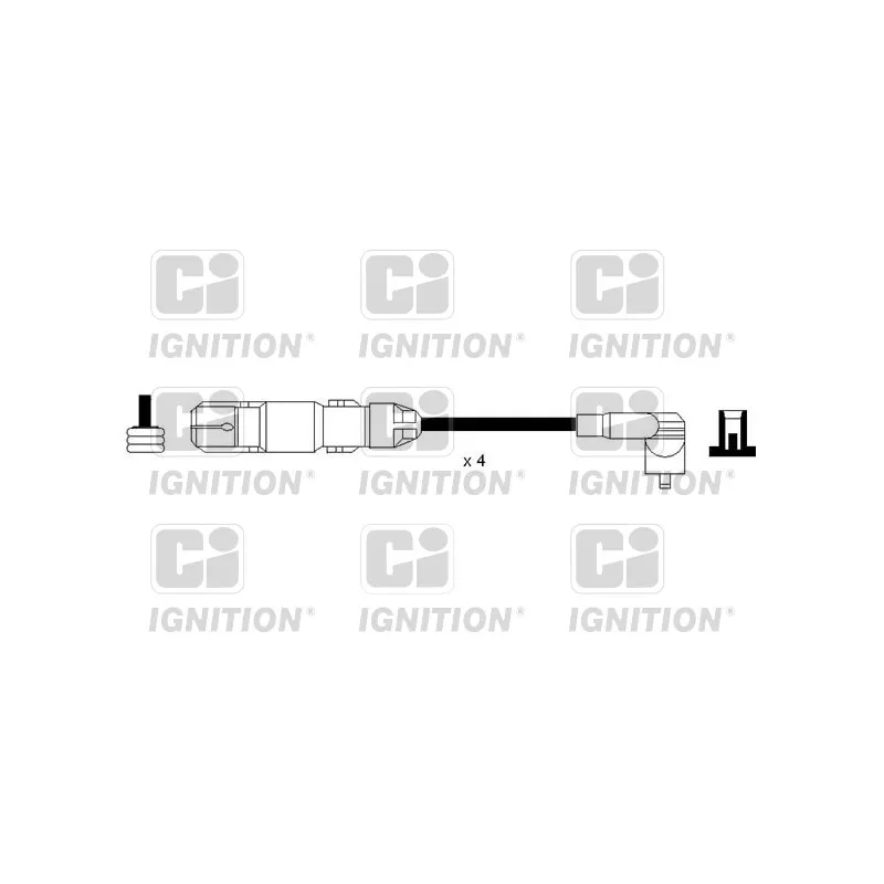 Kit de câbles d'allumage QUINTON HAZELL XC1162