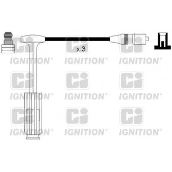 Kit de câbles d'allumage QUINTON HAZELL XC1181