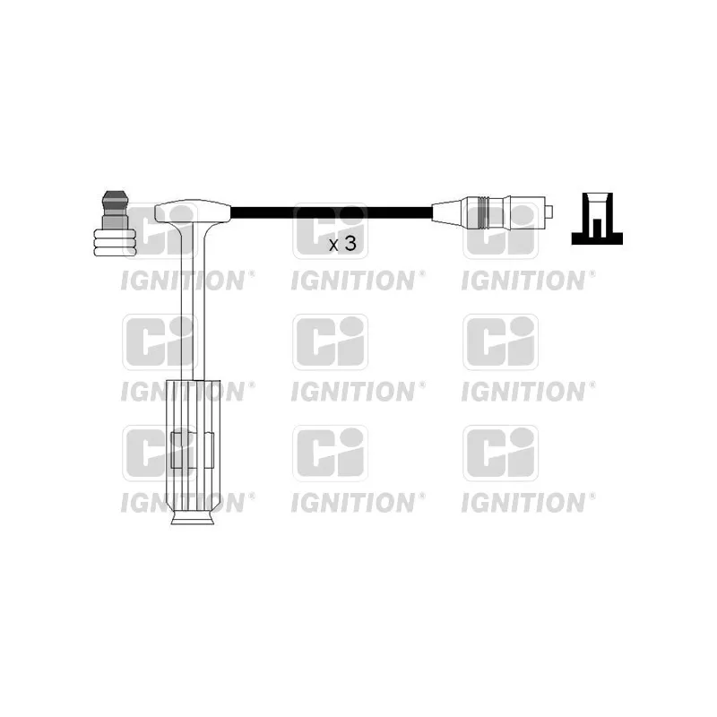 Kit de câbles d'allumage QUINTON HAZELL XC1181