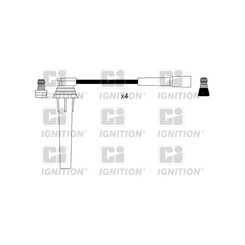 Kit de câbles d'allumage QUINTON HAZELL XC1209