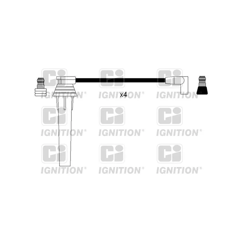 Kit de câbles d'allumage QUINTON HAZELL XC1210