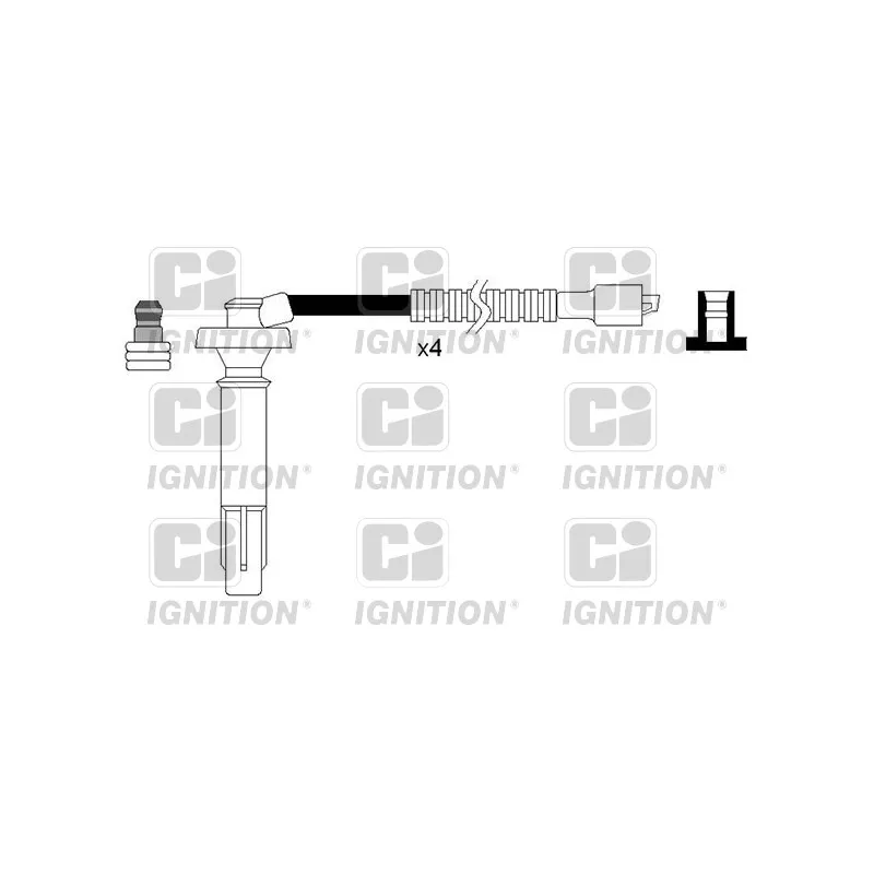 Kit de câbles d'allumage QUINTON HAZELL XC1218