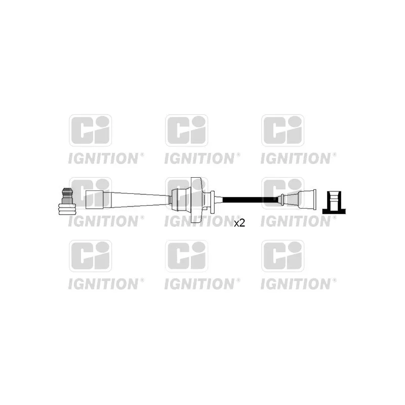 Kit de câbles d'allumage QUINTON HAZELL XC1227
