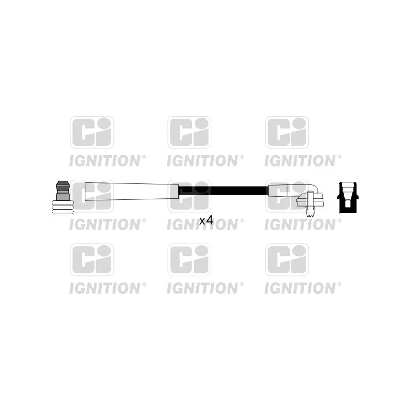 Kit de câbles d'allumage QUINTON HAZELL XC154