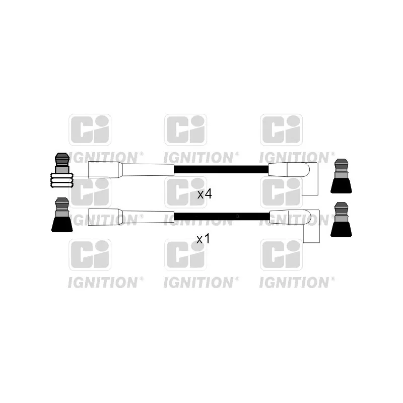 Kit de câbles d'allumage QUINTON HAZELL XC204