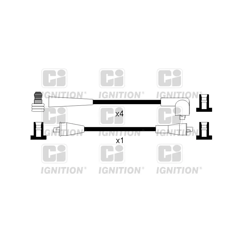 Kit de câbles d'allumage QUINTON HAZELL XC209