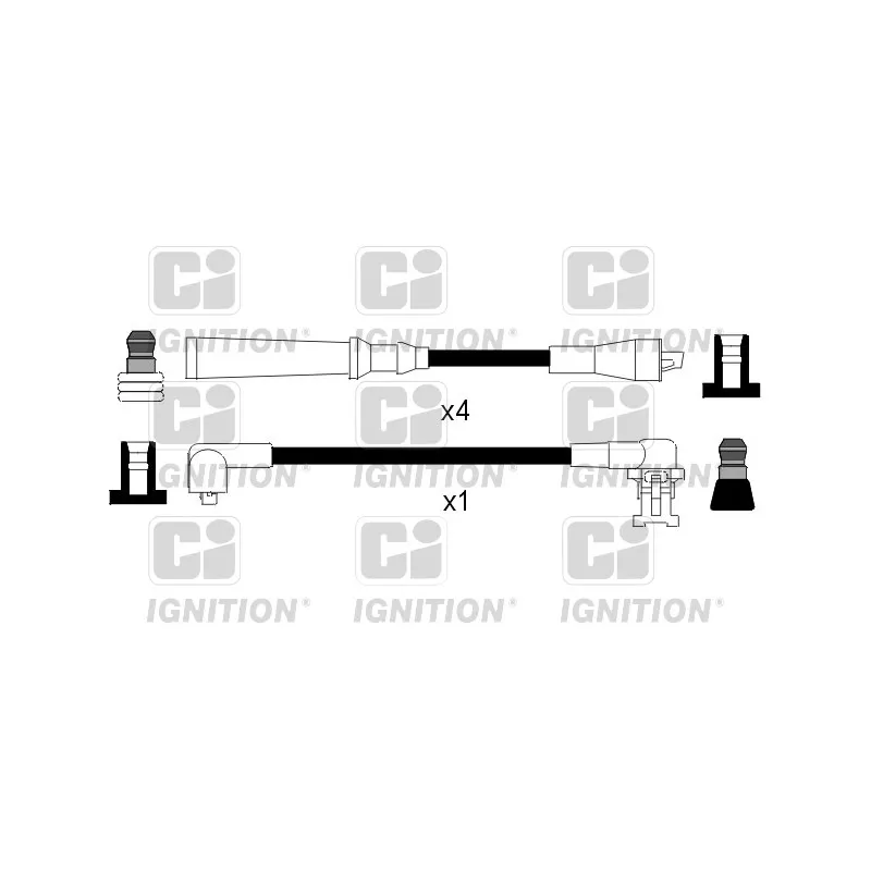 Kit de câbles d'allumage QUINTON HAZELL XC267