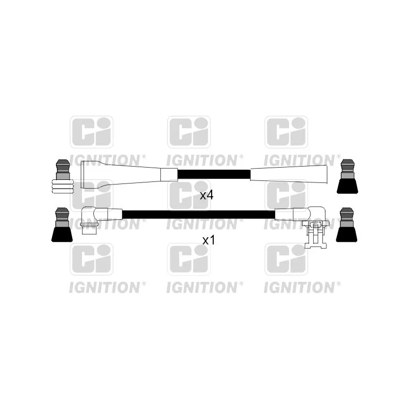 Kit de câbles d'allumage QUINTON HAZELL XC302