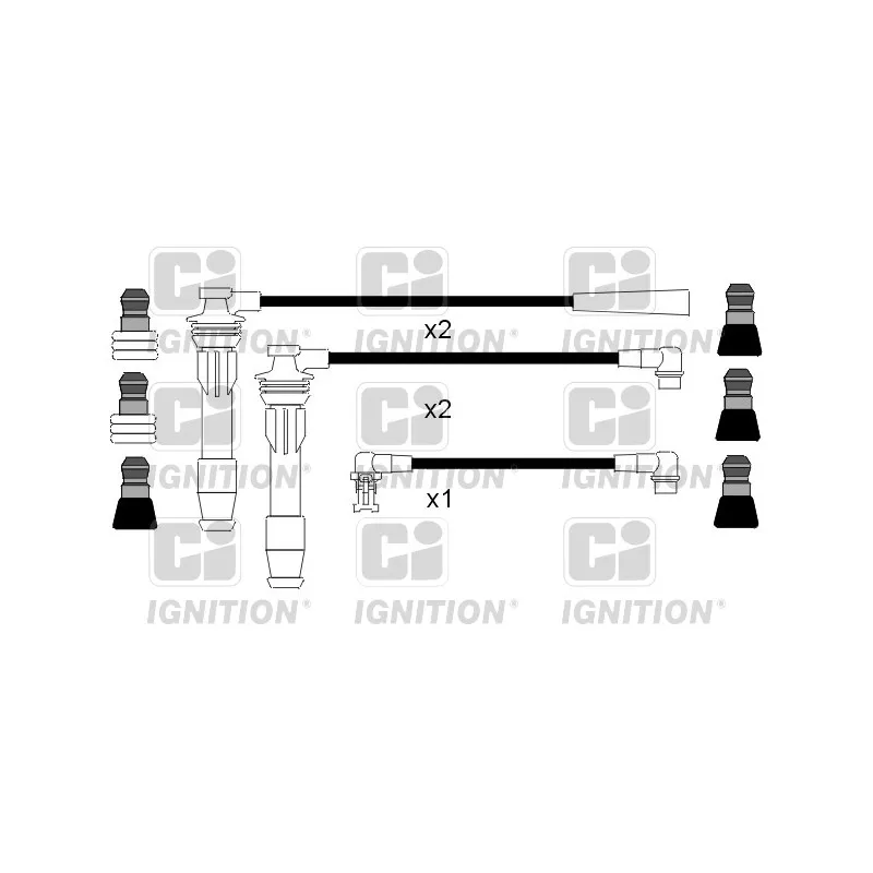 Kit de câbles d'allumage QUINTON HAZELL XC306