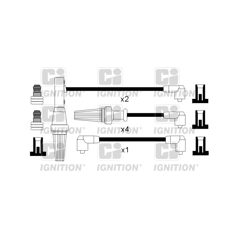 Kit de câbles d'allumage QUINTON HAZELL XC329