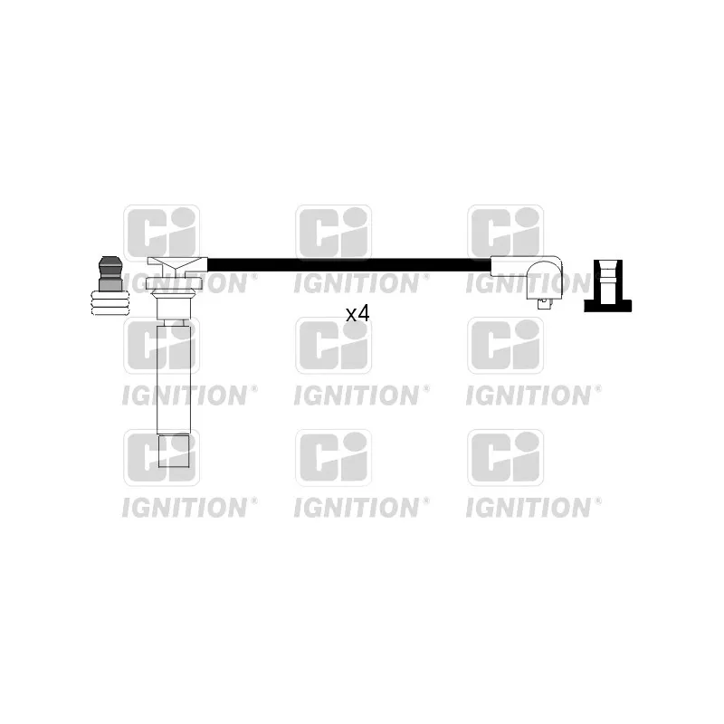 Kit de câbles d'allumage QUINTON HAZELL XC345