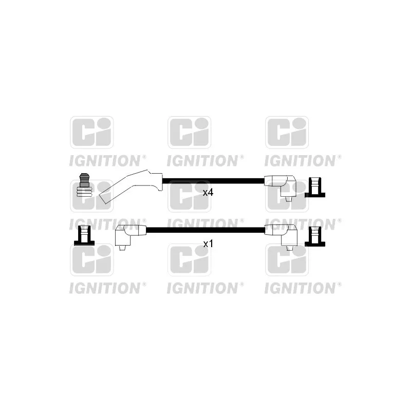 Kit de câbles d'allumage QUINTON HAZELL XC364