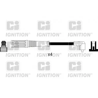 Kit de câbles d'allumage QUINTON HAZELL XC375