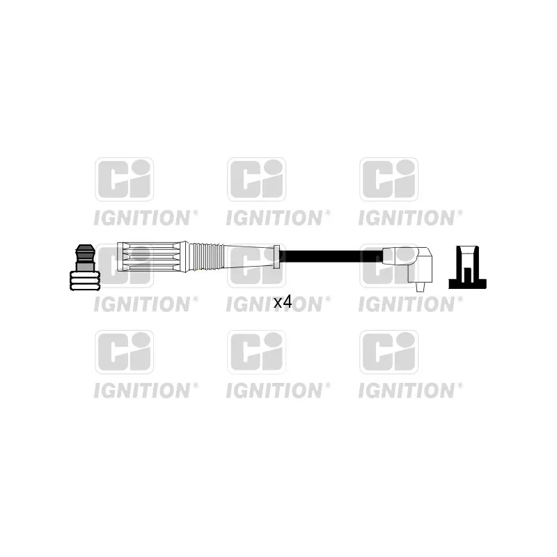 Kit de câbles d'allumage QUINTON HAZELL XC375