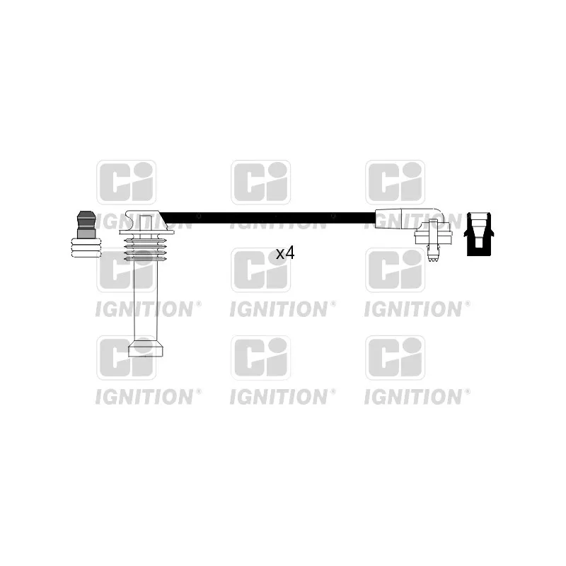 Kit de câbles d'allumage QUINTON HAZELL XC402