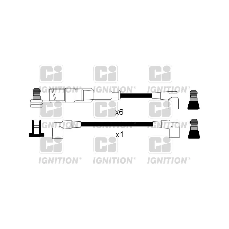 Kit de câbles d'allumage QUINTON HAZELL XC462