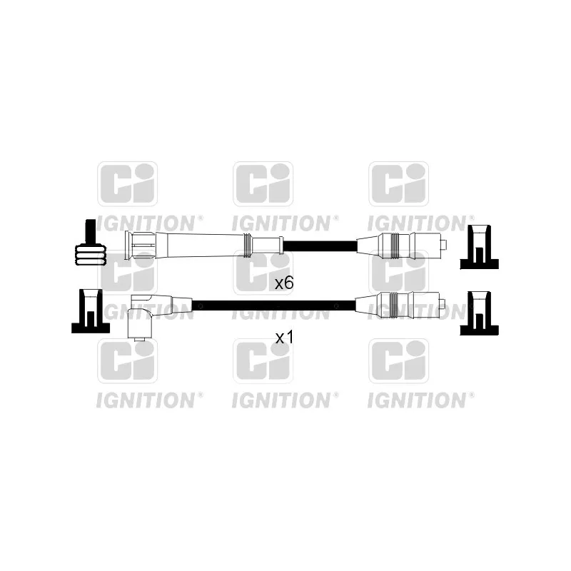 Kit de câbles d'allumage QUINTON HAZELL XC469