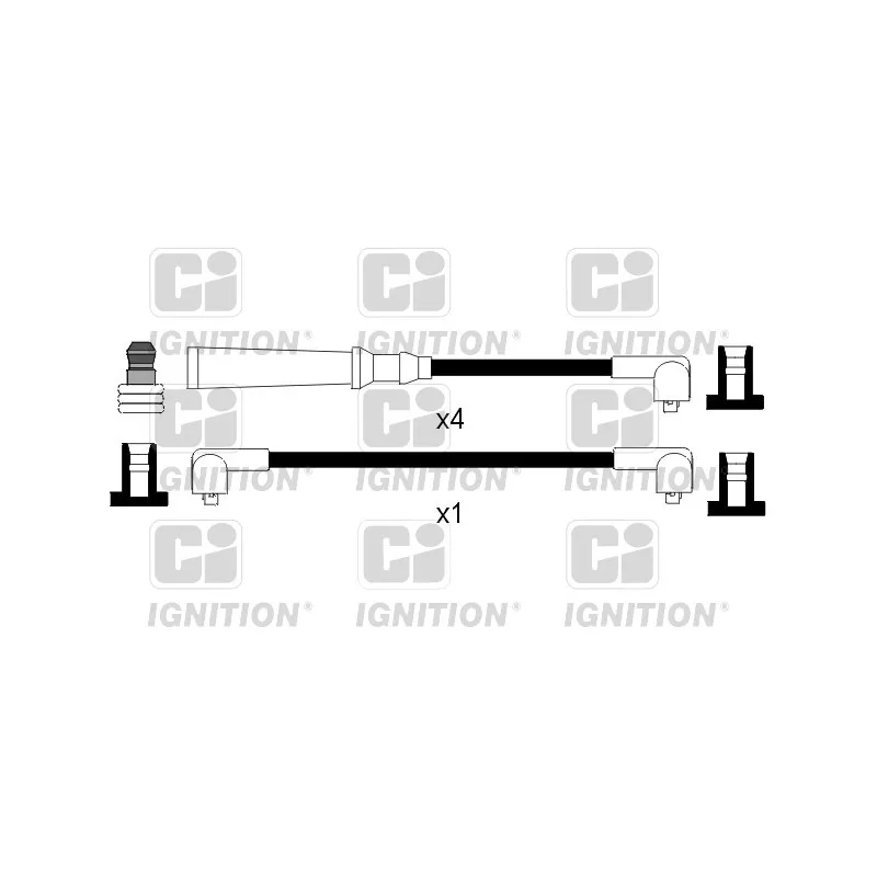 Kit de câbles d'allumage QUINTON HAZELL XC498