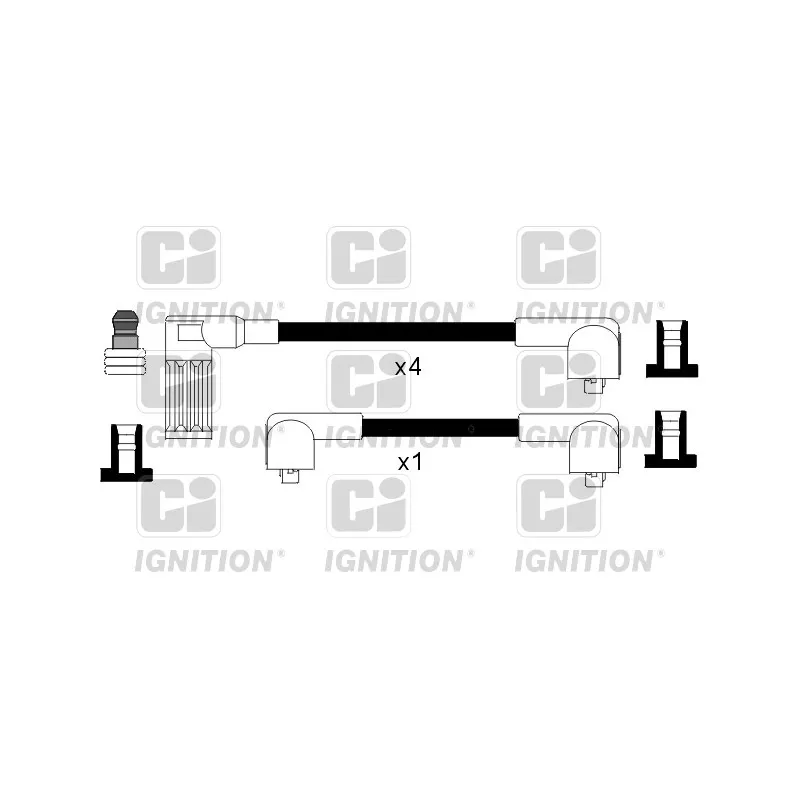 Kit de câbles d'allumage QUINTON HAZELL XC519