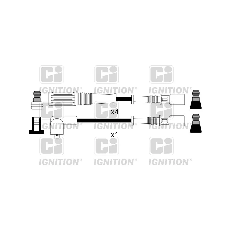 Kit de câbles d'allumage QUINTON HAZELL XC535