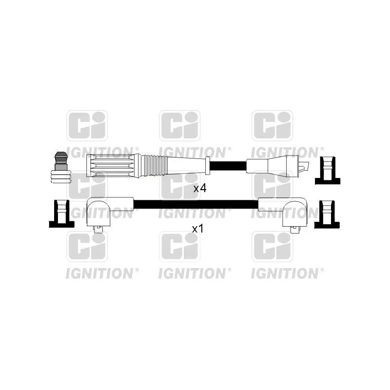 Kit de câbles d'allumage QUINTON HAZELL XC539