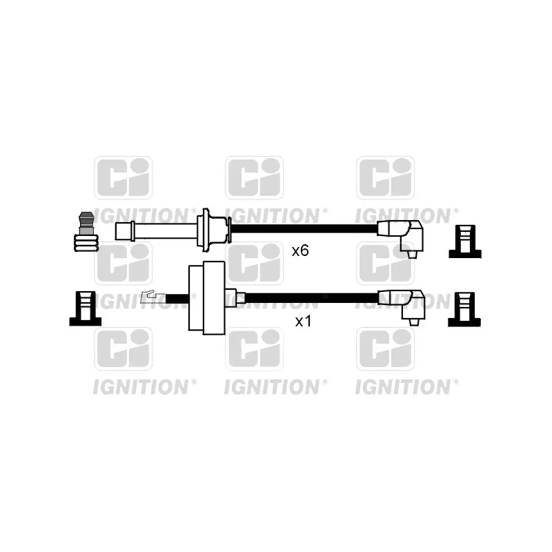 Kit de câbles d'allumage QUINTON HAZELL XC550