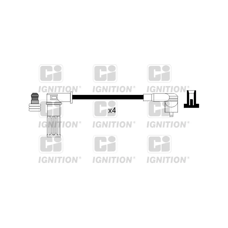 Kit de câbles d'allumage QUINTON HAZELL XC558
