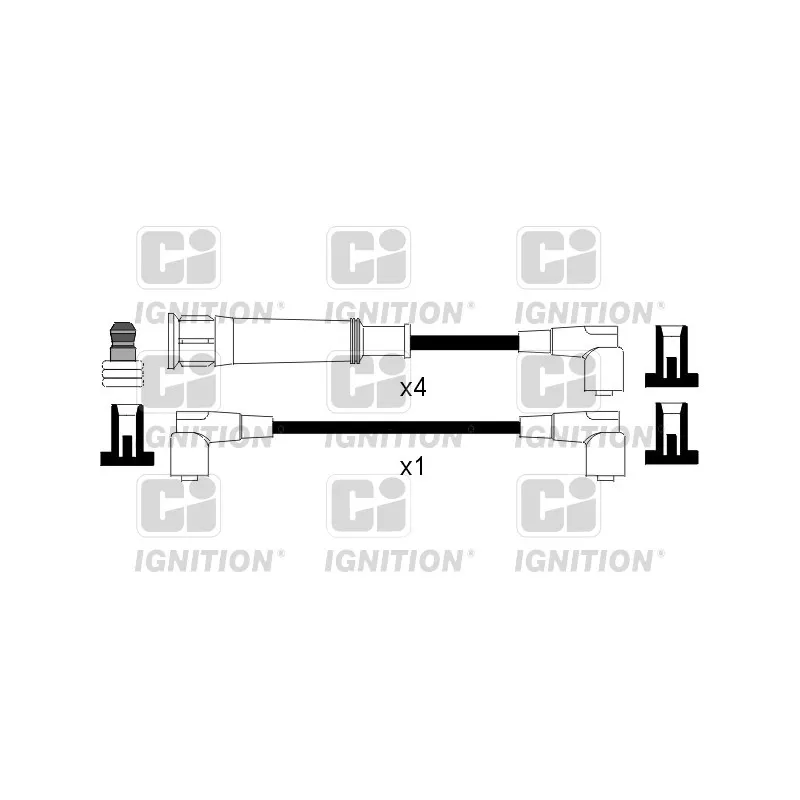 Kit de câbles d'allumage QUINTON HAZELL XC561