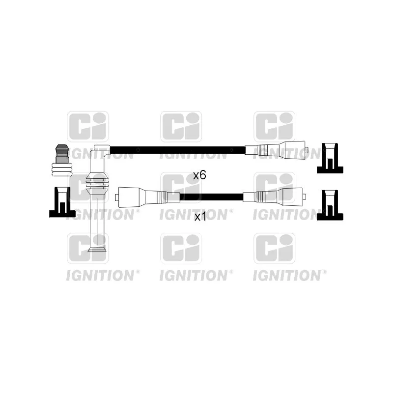 Kit de câbles d'allumage QUINTON HAZELL XC594