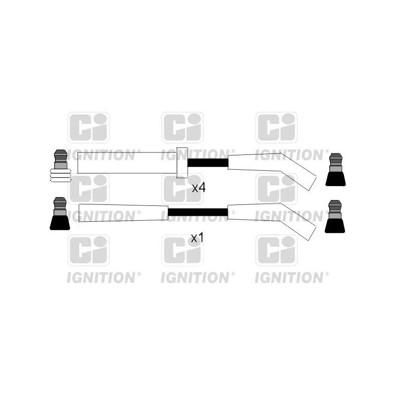 Kit de câbles d'allumage QUINTON HAZELL XC600