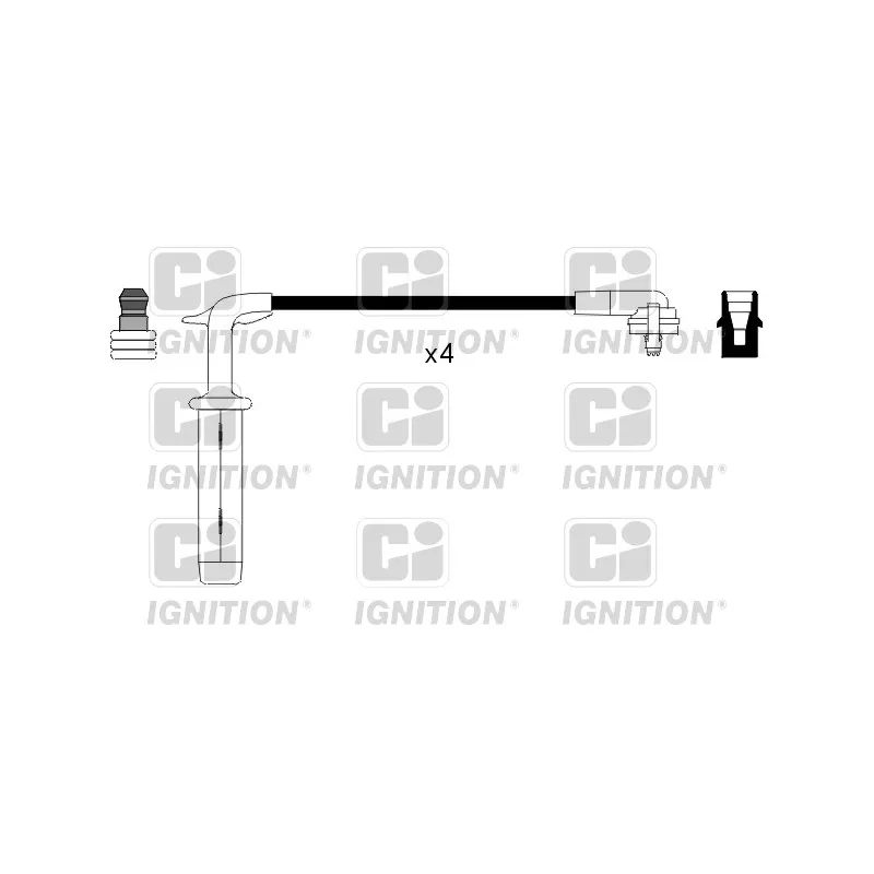 Kit de câbles d'allumage QUINTON HAZELL XC607