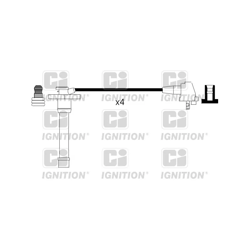 Kit de câbles d'allumage QUINTON HAZELL XC627