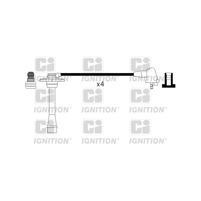 Kit de câbles d'allumage QUINTON HAZELL XC633