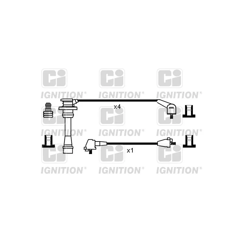 Kit de câbles d'allumage QUINTON HAZELL XC640