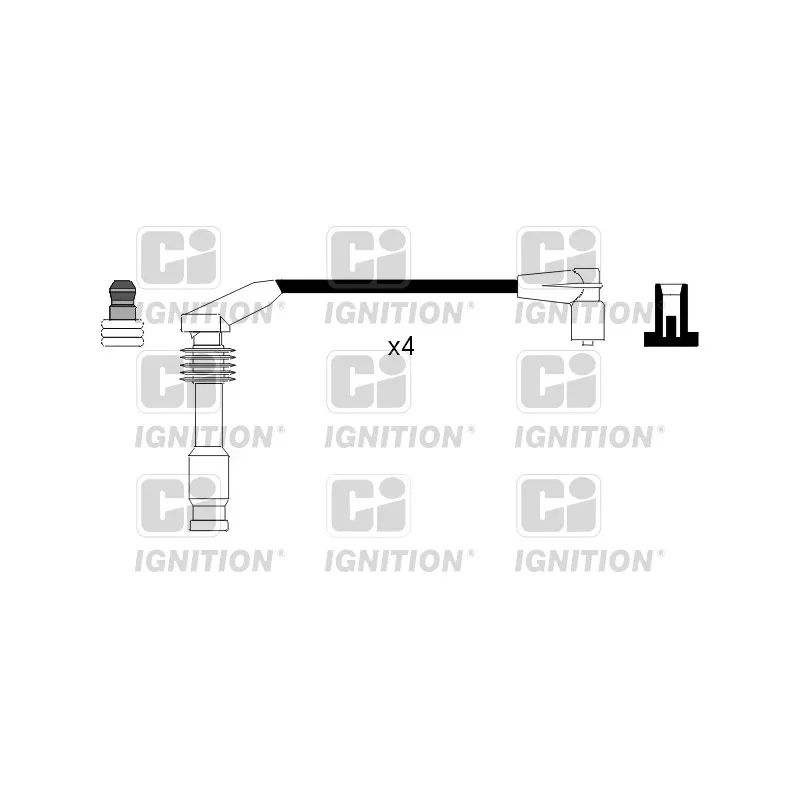 Kit de câbles d'allumage QUINTON HAZELL XC647