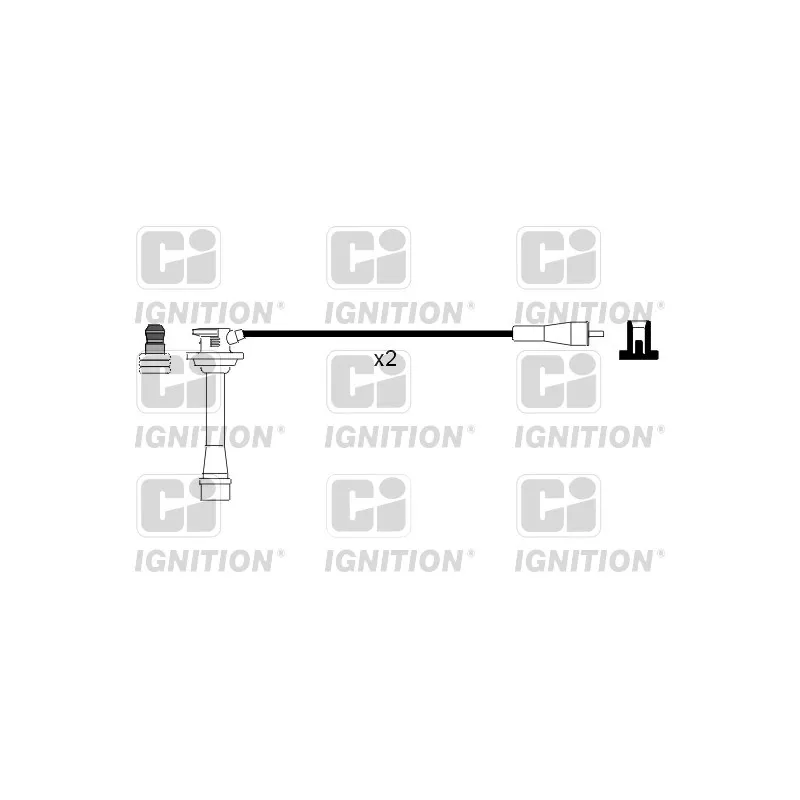 Kit de câbles d'allumage QUINTON HAZELL XC662